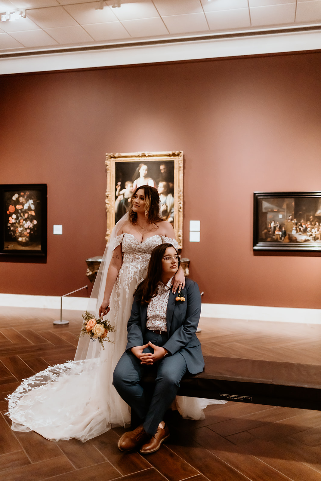 Intimate LGBT Wedding | Museum of Fine Arts in St. Petersburg