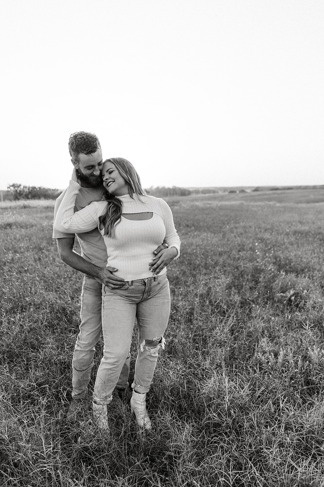 Field Engagement Session | Photo Shoot For Engagement in Tampa, Florida